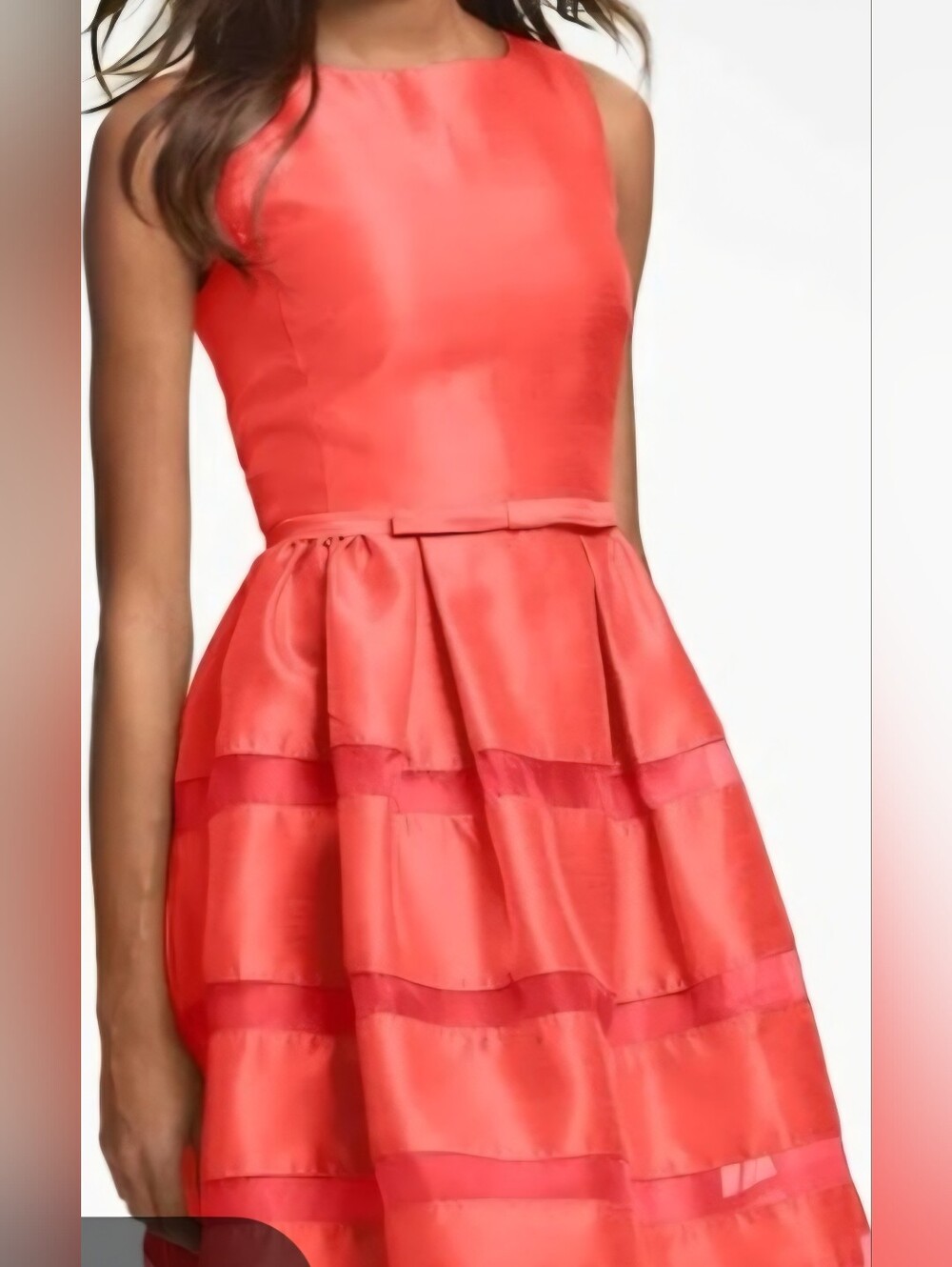 Taylor Red Dress with Branded Tag